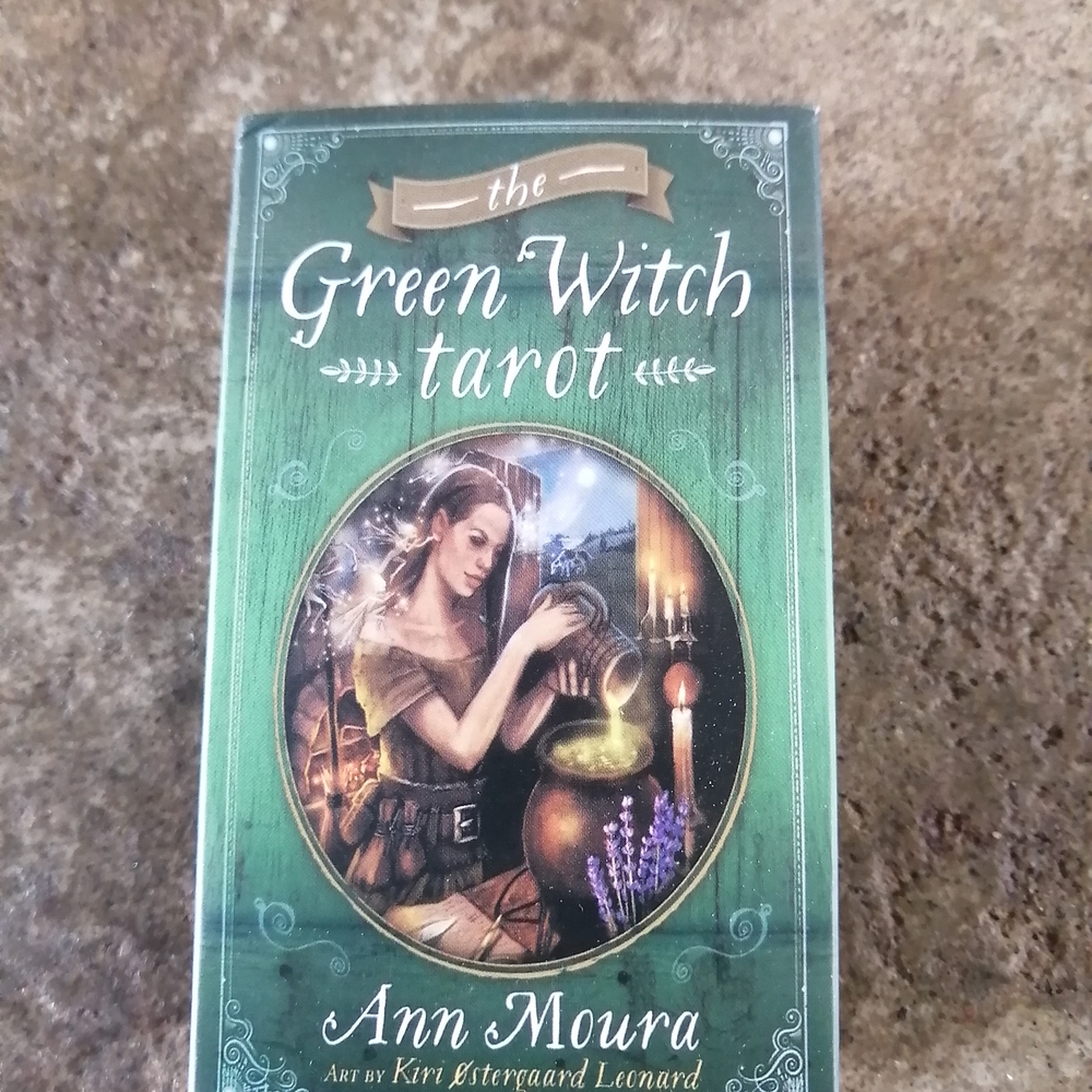 Green Witch Tarot Deck by - Enchanting Green Design
